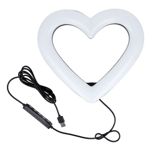 Led RING / Heart Stream RGB lamp 10inch with holder for mobile + tripod JM26-10