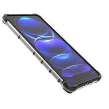 Заредете изображение във визуализатора на галерията – Honeycomb case for Xiaomi Redmi Note 12 Pro+ armored hybrid cover blue
