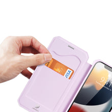 Заредете изображение във визуализатора на галерията – DUX DUCIS Skin X Bookcase type case for iPhone 13 mini pink - TopMag
