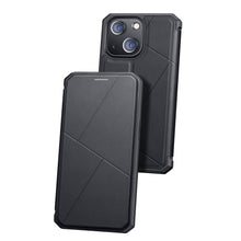 Заредете изображение във визуализатора на галерията – DUX DUCIS Skin X Bookcase type case for iPhone 13 black - TopMag

