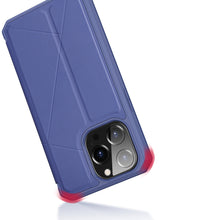 Заредете изображение във визуализатора на галерията – DUX DUCIS Skin X Bookcase type case for iPhone 13 Pro blue - TopMag
