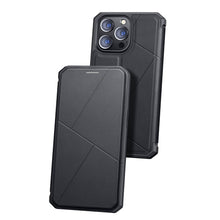 Заредете изображение във визуализатора на галерията – DUX DUCIS Skin X Bookcase type case for iPhone 13 Pro Max black - TopMag
