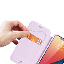 Заредете изображение във визуализатора на галерията – DUX DUCIS Skin X Bookcase type case for iPhone 13 Pro Max pink - TopMag
