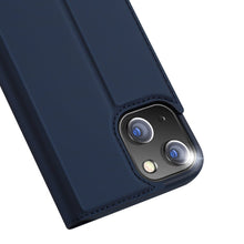 Заредете изображение във визуализатора на галерията – Dux Ducis Skin Pro Bookcase type case for iPhone 13 mini blue - TopMag
