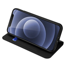 Заредете изображение във визуализатора на галерията – Dux Ducis Skin Pro Bookcase type case for iPhone 13 black - TopMag
