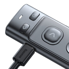Заредете изображение във визуализатора на галерията – Baseus Orange Dot Wireless Presenter (Red Laser)(Charging version) gray (WKCD000013) - TopMag
