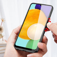 Заредете изображение във визуализатора на галерията – Dux Ducis Fino case covered with nylon material for Samsung Galaxy A03s black - TopMag
