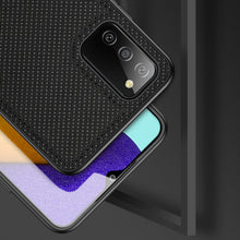 Заредете изображение във визуализатора на галерията – Dux Ducis Fino case covered with nylon material for Samsung Galaxy A03s black - TopMag
