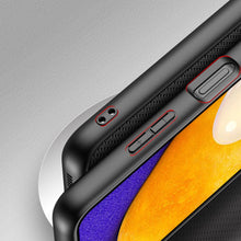 Заредете изображение във визуализатора на галерията – Dux Ducis Fino case covered with nylon material for Samsung Galaxy A03s black - TopMag
