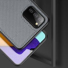 Заредете изображение във визуализатора на галерията – Dux Ducis Fino case covered with nylon material for Samsung Galaxy A03s gray - TopMag
