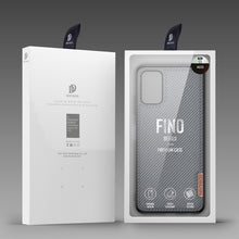 Заредете изображение във визуализатора на галерията – Dux Ducis Fino case covered with nylon material for Samsung Galaxy A03s gray - TopMag
