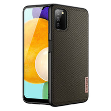 Заредете изображение във визуализатора на галерията – Dux Ducis Fino case covered with nylon material for Samsung Galaxy A03s green - TopMag
