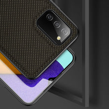 Заредете изображение във визуализатора на галерията – Dux Ducis Fino case covered with nylon material for Samsung Galaxy A03s green - TopMag
