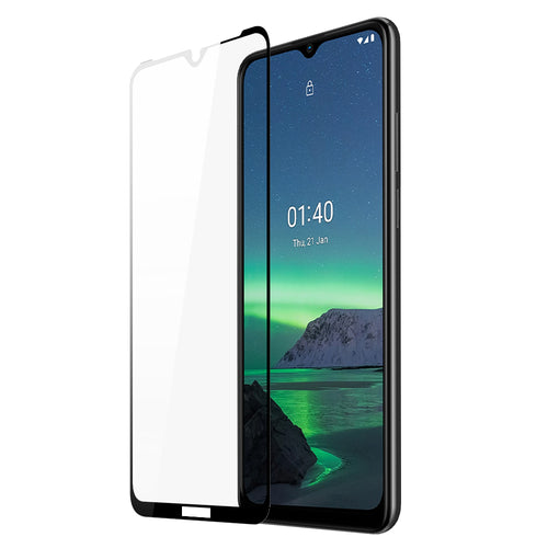 Dux Ducis 10D Tempered Glass Tough Screen Protector Full Coveraged with Frame for Nokia 1.4 transparent (case friendly) - TopMag