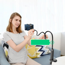 Заредете изображение във визуализатора на галерията – Ugreen universal holder stand phone holder tablet (up to 12cm wide) tripod lazy holder with flexible arm white (30488 LP113) - TopMag
