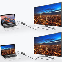 Заредете изображение във визуализатора на галерията – Choetech plug adapter USB Type C Thunderbolt 3 (40Gbps) - 2x DisplayPort 4K 60Hz black (HUB-D03) - TopMag
