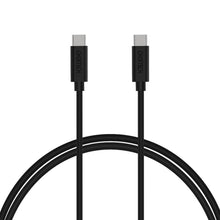 Заредете изображение във визуализатора на галерията – Choetech USB Type C - USB Type C charging data cable 3A 2m black (CC0003) - TopMag
