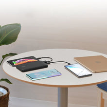 Заредете изображение във визуализатора на галерията – Choetech powerbank 10000mAh 18W Quick Charge Power Delivery USB / USB Type C black (B627) - TopMag

