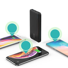 Заредете изображение във визуализатора на галерията – Choetech powerbank 10000mAh 18W Quick Charge Power Delivery USB / USB Type C black (B627) - TopMag

