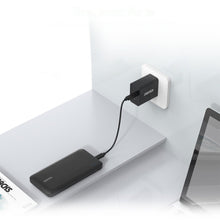Заредете изображение във визуализатора на галерията – Choetech powerbank 10000mAh 18W Quick Charge Power Delivery USB / USB Type C black (B627) - TopMag
