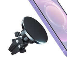Заредете изображение във визуализатора на галерията – Choetech Magnetic Car Air Vent Mount Air Vent Mount for iPhone Black (AT0004) - TopMag
