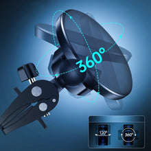 Заредете изображение във визуализатора на галерията – Choetech Magnetic Car Air Vent Mount Air Vent Mount for iPhone Black (AT0004) - TopMag
