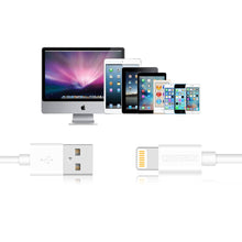 Заредете изображение във визуализатора на галерията – Choetech MFI USB - Lightning charging data cable 1,2m white (IP0026 white) - TopMag
