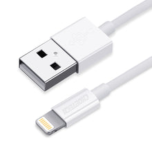 Заредете изображение във визуализатора на галерията – Choetech MFI USB - Lightning charging data cable 1,2m white (IP0026 white) - TopMag

