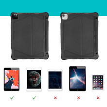 Заредете изображение във визуализатора на галерията – Choetech Keyboard Case wireless Bluetooth keyboard for iPad Pro 11'' 2021 / 2020 / 2018 black (BH-011) - TopMag
