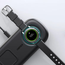 Заредете изображение във визуализатора на галерията – Choetech Qi 10w wireless charger for phone and Samsung Galaxy Watch black (T570-S) - TopMag
