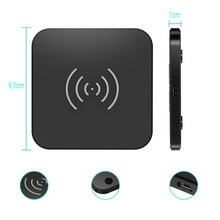 Заредете изображение във визуализатора на галерията – Choetech Qi 10W wireless charger for phone headphones black (T511-S) - TopMag
