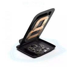 Заредете изображение във визуализатора на галерията – Choetech Qi 15W wireless charger for phone headphones black (T555-F) - TopMag
