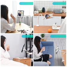 Заредете изображение във визуализатора на галерията – Choetech Desk Telephone Holder With Clip Wireless Charger Qi 15W white (T584-F) - TopMag
