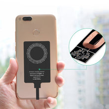 Заредете изображение във визуализатора на галерията – Choetech Adapter for Wireless Charging Qi USB Type C Induction Insert black (WP-TYPEC) - TopMag
