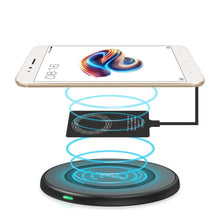 Заредете изображение във визуализатора на галерията – Choetech Adapter for Wireless Charging Qi USB Type C Induction Insert black (WP-TYPEC) - TopMag
