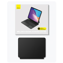 Заредете изображение във визуализатора на галерията – Magnetic case with keyboard for iPad Pro 12.9'' Baseus Brilliance - white
