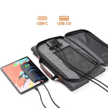 Заредете изображение във визуализатора на галерията – Choetech foldable solar charger solar PV 36W Quick Charge Power Delivery USB / USB Type C (94 x 36 cm) gray (SC006) - TopMag
