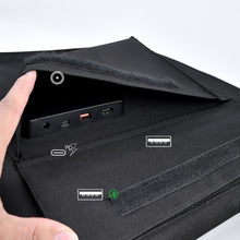Заредете изображение във визуализатора на галерията – Choetech large foldable solar charger 80W solar photovoltaic USB Type C (Power Delivery) / 2x USB (Quick Charge / 2,4A) (158 x 41 cm) black (SC007) - TopMag
