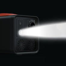 Заредете изображение във визуализатора на галерията – Choetech Portable Mobile Charging Power Station 300W Powerbank 20800mAh USB Type C / 3x USB / Cigarette Lighter Socket / DC Power Delivery Quick Charge FCP AFC Black - TopMag
