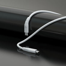 Заредете изображение във визуализатора на галерията – Dudao cable, cable USB Type C - USB Type C 6A 100W PD 1m white (TGL3C)
