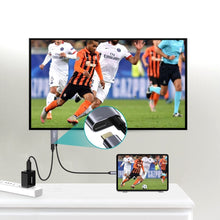 Заредете изображение във визуализатора на галерията – Choetech unidirectional adapter USB type C (male) to HDMI 4K 60Hz (male) + power supply Power Delivery 60W 1,8m gray (XCH-M180-GY) - TopMag
