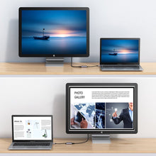 Заредете изображение във визуализатора на галерията – Choetech Unidirectional Cable Adapter from USB Type C to Mini DisplayPort 4K 60Hz gray (HUB-M06) - TopMag
