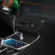 Заредете изображение във визуализатора на галерията – Choetech car charger 2x USB Type C Quick Charge Power Delivery 40W FCP AFC black (TC0008) - TopMag
