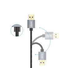 Заредете изображение във визуализатора на галерията – Choetech USB - USB Type B cable printer 3m black (AB0011-BK) - TopMag
