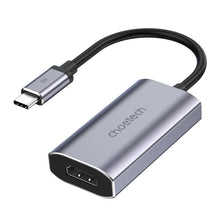 Заредете изображение във визуализатора на галерията – Choetech unidirectional cable adapter USB Type C (Male) to HDMI (Female) 8K@60Hz gray (HUB-H16) - TopMag
