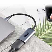 Заредете изображение във визуализатора на галерията – Choetech unidirectional cable adapter HUB USB Type C (male) to HDMI (female) 4K 60Hz gray (HUB-H10) - TopMag
