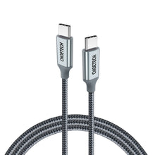 Заредете изображение във визуализатора на галерията – Choetech USB Type C - USB Type C cable 5A 100 W Power Delivery 480 Mbps 1,8 m gray (XCC-1002-GY) - TopMag
