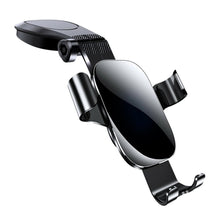 Заредете изображение във визуализатора на галерията – Joyroom Guangying Series dashboard gravity bracket black (JR-ZS198) - TopMag
