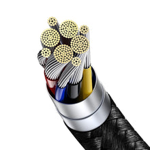 Заредете изображение във визуализатора на галерията – Baseus USB Type C cable - USB Type C 100W (20V / 5A) Power Delivery with display screen power meter 2m black (CATSK-C01) - TopMag
