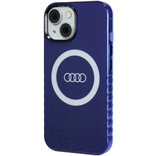 Заредете изображение във визуализатора на галерията – Audi IML Big Logo MagSafe case for iPhone 15 / 14 / 13 - blue
